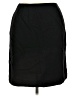 Amanda Smith 100% Wool Solid Black Wool Skirt Size 14 - photo 1