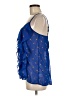 Xhilaration 100% Polyester Blue Sleeveless Blouse Size M - photo 5