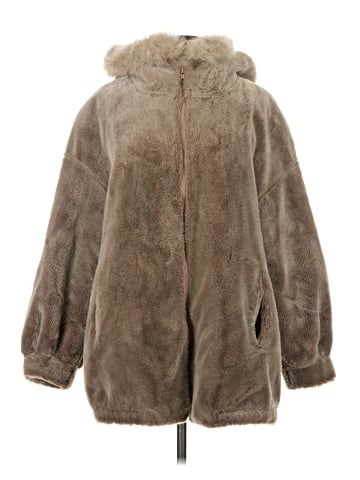 Saks Fifth Avenue Faux Fur Jacket (view 1)