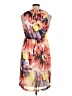 Jonathan Martin 100% Polyester Print Orange Cocktail Dress Size 14 - photo 2