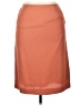 Le Suit 100% Polyester Solid Orange Casual Skirt Size 14 - photo 1