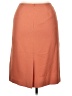 Le Suit 100% Polyester Solid Orange Casual Skirt Size 14 - photo 2