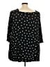 J.Jill Black 3/4 Sleeve Blouse Size 3X - photo 2