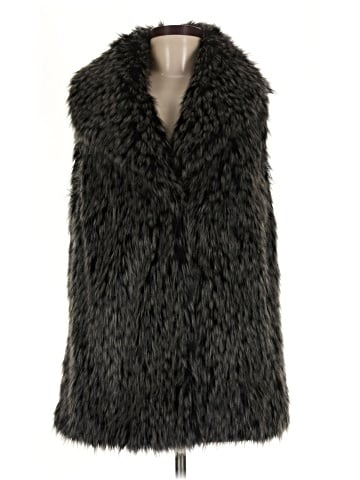 White House Black Market Faux Fur Vest (view 1)