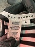 Max Studio Stripes Black Casual Skirt Size L - photo 4