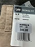 Lee Solid Tan Khaki Shorts Size 14 (petite) - photo 4