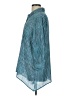 Kim Rogers Teal 3/4 Sleeve Blouse Size L - photo 5