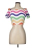 Lola 100% Polyester Orange Short Sleeve Top Size 12 - photo 1
