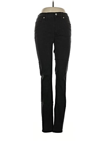 Madewell Tall 9" Mid-Rise Skinny Jeans in Lunar Wash: TENCEL&trade; Denim Edition (view 1)