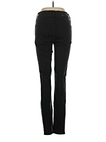 Madewell Tall 9" Mid-Rise Skinny Jeans in Lunar Wash: TENCEL&trade; Denim Edition (view 2)