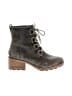 Sorel Gray Ankle Boots Size 9 1/2 - photo 1