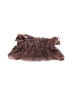 Bubo 100% Leather Solid Brown Leather Hobo One size - photo 3