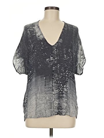 Vince. Short Sleeve Blouse (view 1)