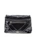 Aldo 100% Polyurethane Chevron-herringbone Solid Black Crossbody Bag One size - photo 3