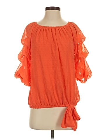CeCe 3/4 Sleeve Blouse (view 1)