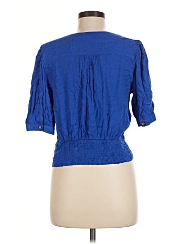 Maeve by Anthropologie Short Sleeve Blouse (view 2)