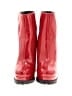 Wild Diva Red Ankle Boots Size 7 1/2 - photo 2