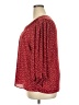 Olivia Grey 100% Polyester Burgundy 3/4 Sleeve Blouse Size XXL - photo 5