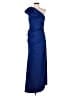 Betsy & Adam 100% Polyester Blue Cocktail Dress Size 8 - photo 1