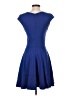 Eight Sixty Solid Blue Cocktail Dress Size S - photo 2