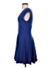 Eight Sixty Solid Blue Cocktail Dress Size S - photo 5