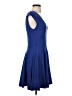 Eight Sixty Solid Blue Cocktail Dress Size S - photo 4