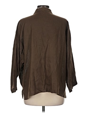 Planet 3/4 Sleeve Button-Down Shirt (view 2)