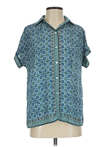 Max Studio Short Sleeve Blouse (view 1)