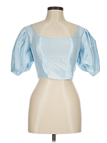 Topshop Short Sleeve Blouse (view 1)