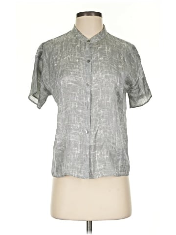 Eileen Fisher Short Sleeve Silk Top (view 1)