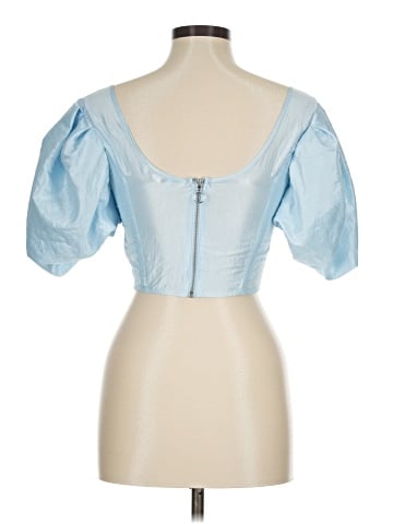 Topshop Short Sleeve Blouse (view 2)