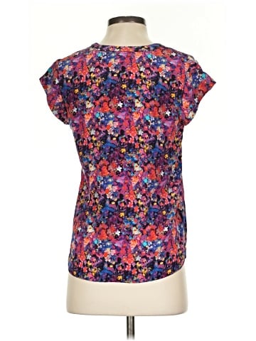 Joie Short Sleeve Silk Top (view 2)