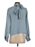Babaton 100% Polyester Gray Long Sleeve Blouse Size XS - photo 2