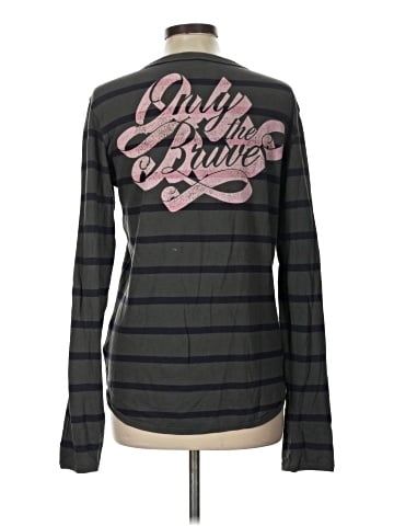 Diesel Long Sleeve Henley (view 2)