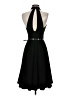 Halston Solid Black Cocktail Dress Size 2 - photo 2