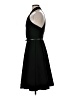 Halston Solid Black Cocktail Dress Size 2 - photo 5