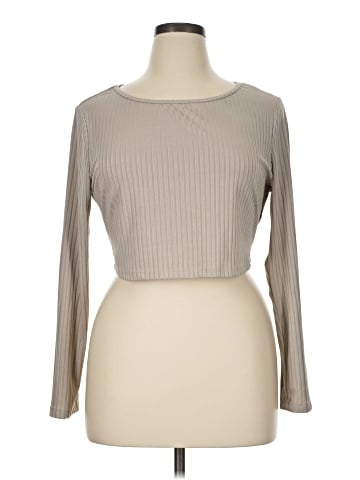 Shein Curve Long Sleeve Top (view 1)