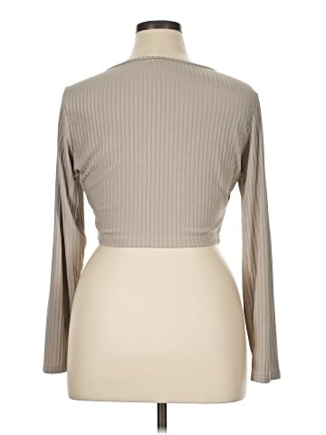 Shein Curve Long Sleeve Top (view 2)