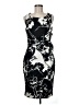 Helene Berman Graphic Black Cocktail Dress Size 6 - photo 1