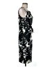 Helene Berman Graphic Black Cocktail Dress Size 6 - photo 4