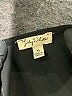 Lily White 100% Polyester Black Sleeveless Blouse Size XL - photo 7