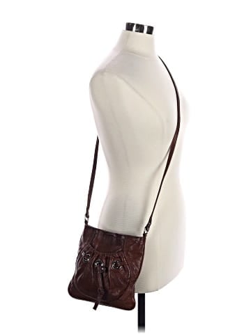 B Makowsky Leather Crossbody Bag (view 2)