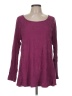 Soft Surroundings 100% Cotton Purple Pullover Sweater Size M - photo 1