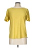 Grace Yellow Short Sleeve Top Size L - photo 1