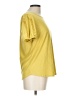 Grace Yellow Short Sleeve Top Size L - photo 4