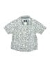 OshKosh B'gosh Print Blue Short Sleeve Button-Down Shirt 12-18 MO / 18 MO - photo 1