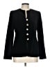 Louis Féraud 100% Cotton Black Blazer Size 10 - photo 1