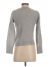 Aqua 100% Cashmere Gray Cashmere Pullover Sweater Size S - photo 2