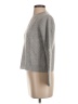 Aqua 100% Cashmere Gray Cashmere Pullover Sweater Size S - photo 5