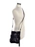 B Makowsky Snake Print Solid Black Gray Crossbody Bag One size - photo 2